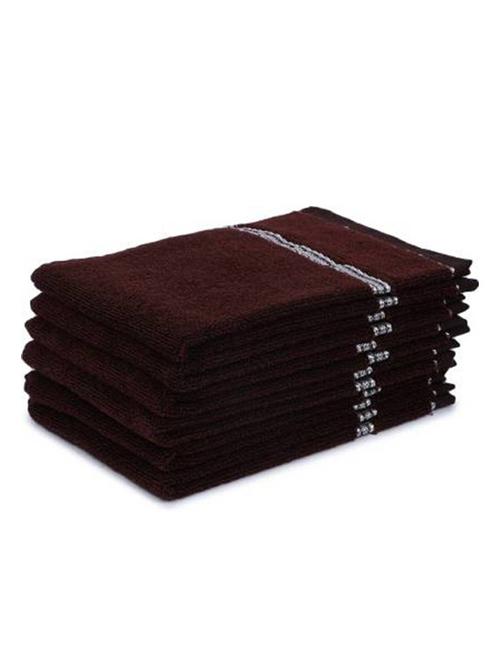 pack of 6 solid bath towels - 20808537 - Very Small Image - 1