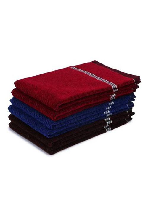 pack of 6 cotton bath towels - 20808548 - Very Small Image - 1