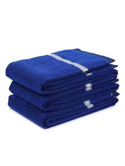 pack of 3 cotton bath towels - 20808553 - Very Small Image - 1