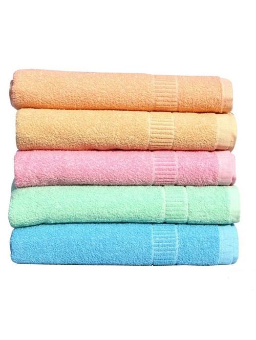 pack of 5 bath towels - 20808564 - Very Small Image - 1