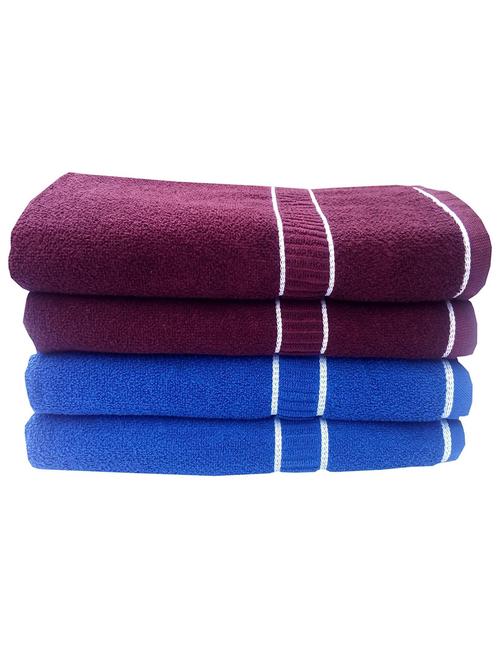 pack of 4 bath towels - 20808584 - Very Small Image - 1