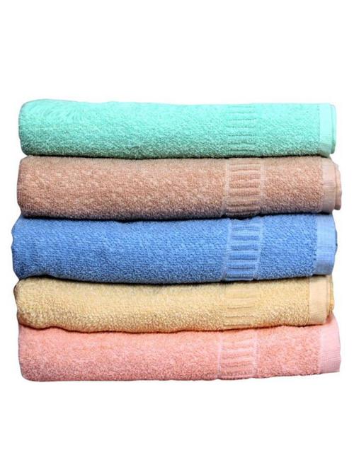 pack of 5 bath towels - 20808663 - Very Small Image - 1