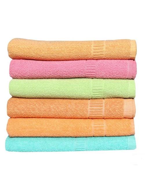 pack of 6 bath towels - 20808760 - Very Small Image - 1