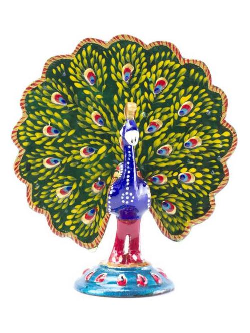 earth ro system marble peacock decorative showpiece - 20808808 - Very Small Image - 1