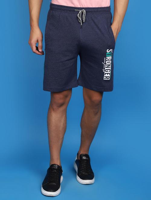 men mid rise placement printed shorts - 20809726 - Very Small Image - 1