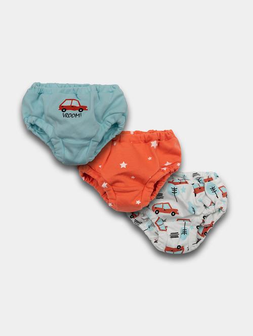 girls pack of 3 printed bloomers - 20810223 - Very Small Image - 1