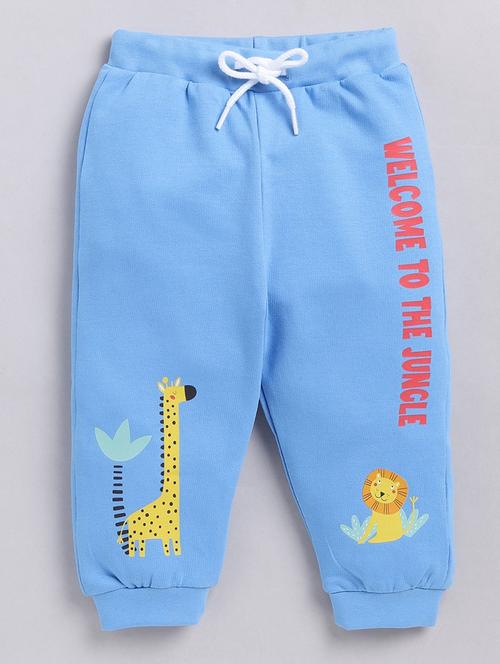blue cotton blend track wear - 20810590 - Very Small Image - 1
