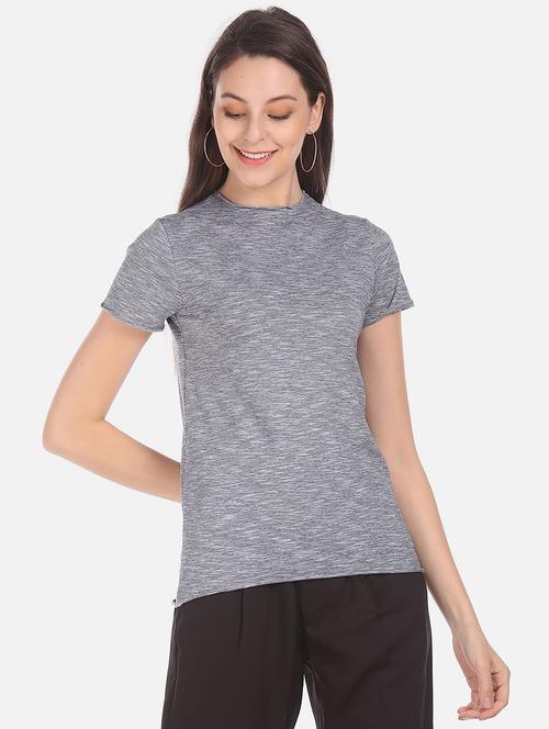 grey printed regular top - 20812346 - Very Small Image - 1