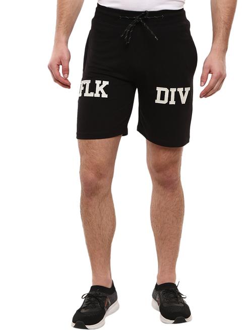 men mid-rise black typographic short - 20812529 - Very Small Image - 1