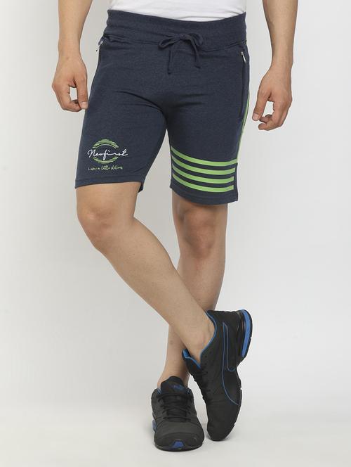 men mid rise placement printed shorts - 20812564 - Very Small Image - 1