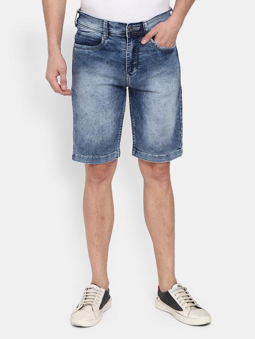 men mid rise solid shorts - 20812589 - Very Small Image - 1