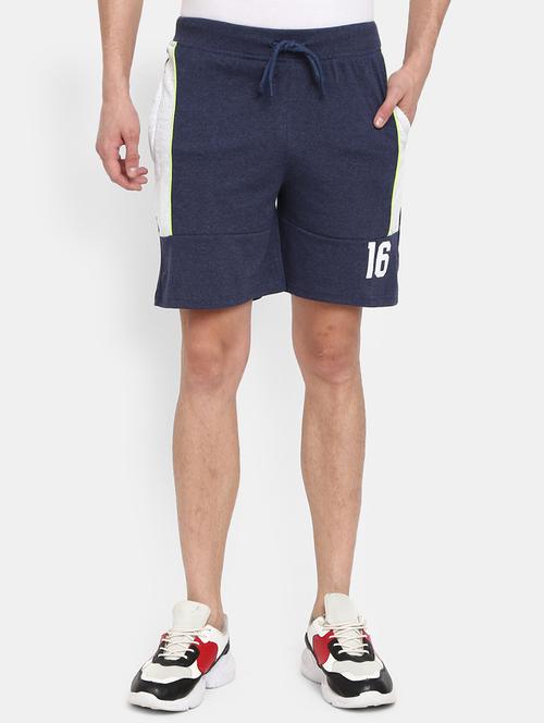 men mid-rise blue side taped short - 20812702 - Very Small Image - 1