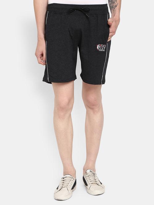 men mid rise placement printed shorts - 20812842 - Very Small Image - 1