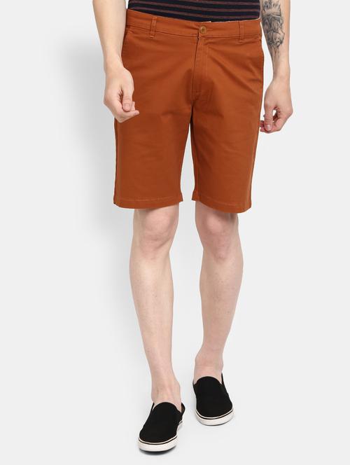 men solid mid rise short - 20812968 - Very Small Image - 1