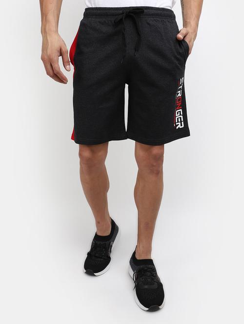 men placement print mid rise short - 20813295 - Very Small Image - 1