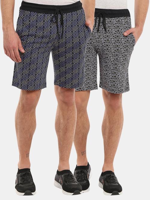 men pack of 2 printed shorts - 20813379 - Very Small Image - 1