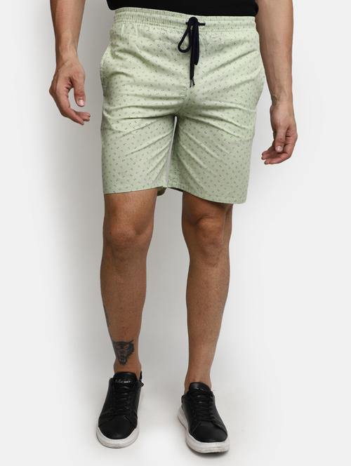 men printed mid rise short - 20813449 - Very Small Image - 1