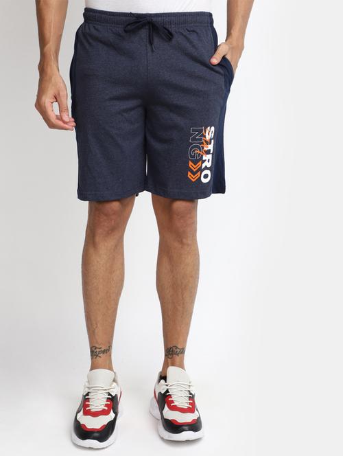 men mid rise cotton shorts - 20813473 - Very Small Image - 1