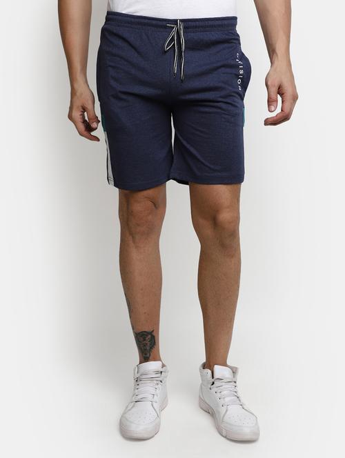 men mid rise color block shorts - 20813497 - Very Small Image - 1
