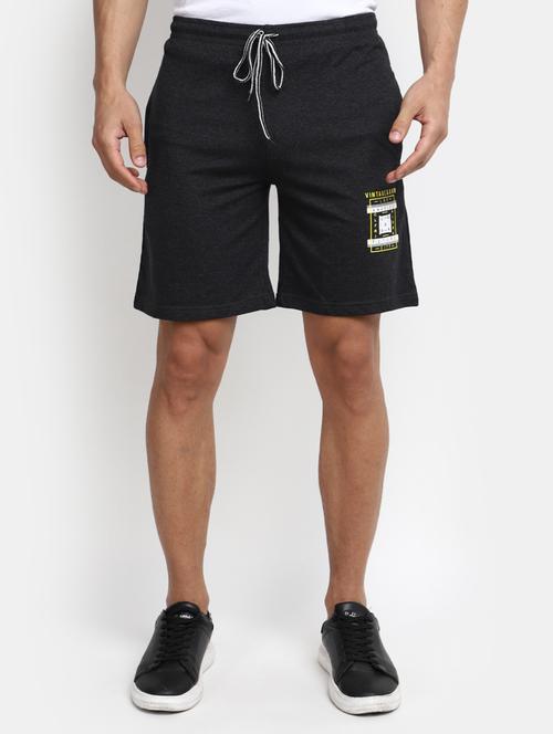 men placement print mid rise short - 20813569 - Very Small Image - 1
