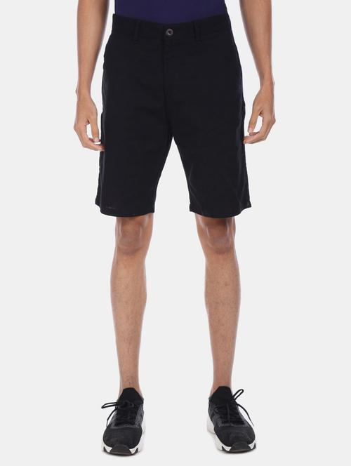 men solid mid rise short - 20813667 - Very Small Image - 1