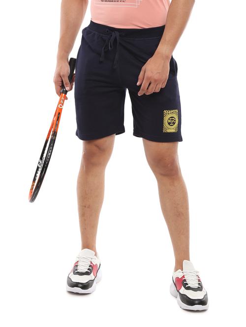 men mid rise placement printed shorts - 20813769 - Very Small Image - 1