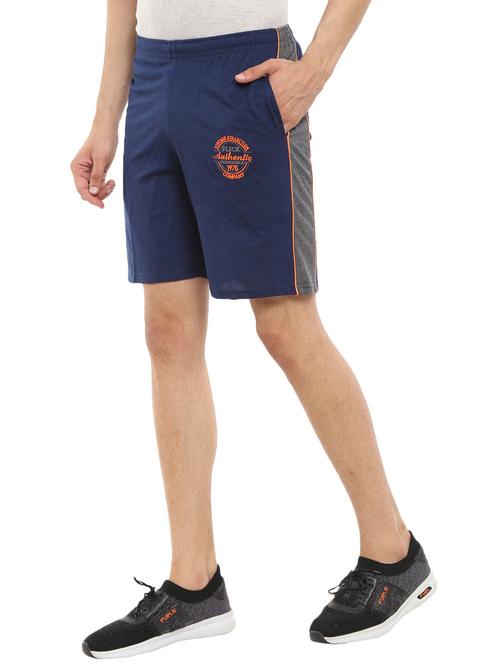 men mid rise cotton shorts - 20813901 - Very Small Image - 1