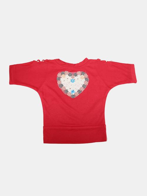 kids red front design detailed top - 20814283 - Very Small Image - 1