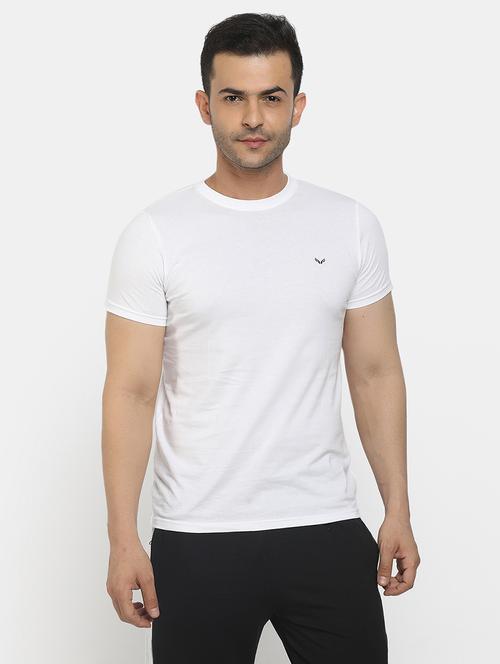 men round neck logo print t-shirt - 20814997 - Very Small Image - 1