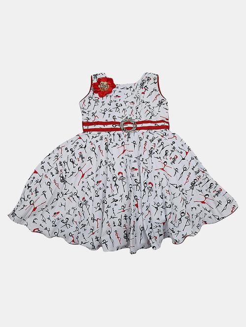 girls quirky printed frock - 20815068 - Very Small Image - 1