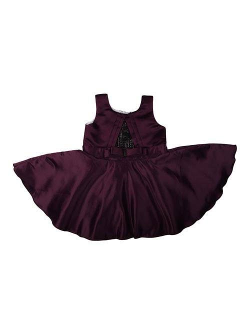 girls purple sequined frock - 20815347 - Very Small Image - 1