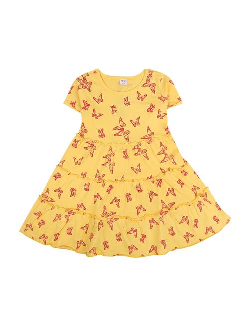 girls printed cotton frock - 20815678 - Very Small Image - 1