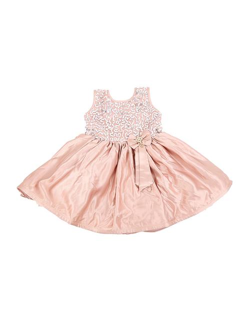 pink coated frock - 20815691 - Very Small Image - 1