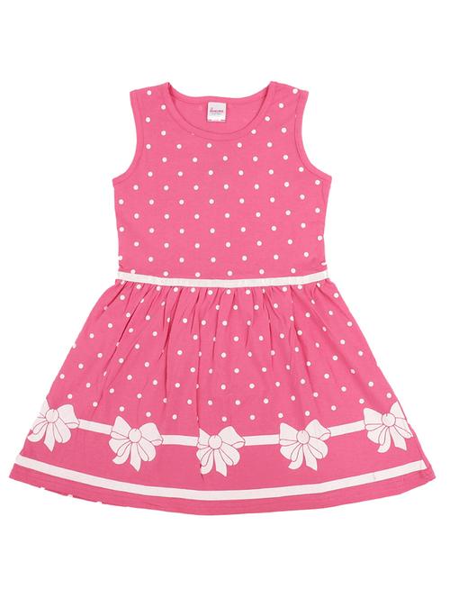 pink polka dots frock - 20815727 - Very Small Image - 1