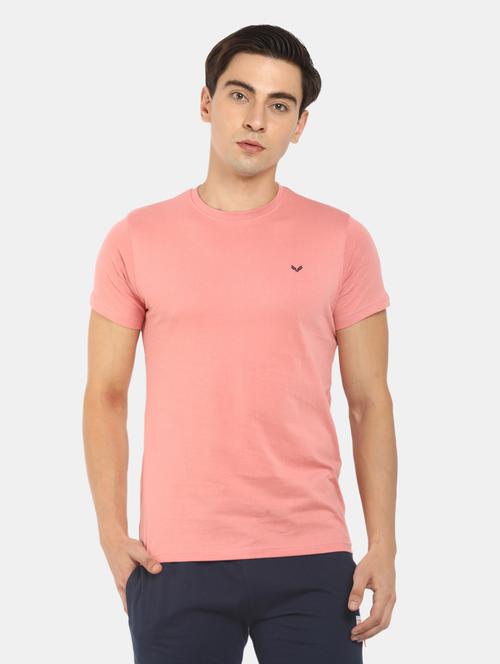 pink cotton plain tshirt - 20815728 - Very Small Image - 1
