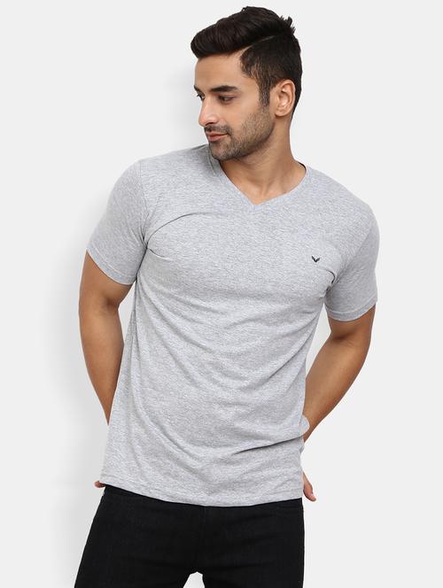 men solid short sleeves t-shirt - 20815818 - Very Small Image - 1