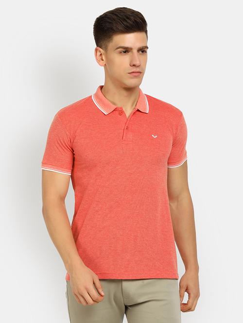 orange cotton plain tshirt - 20815873 - Very Small Image - 1