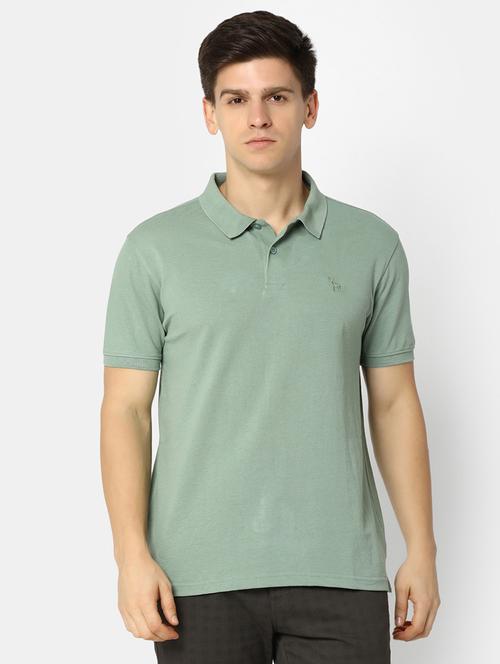 green cotton plain tshirt - 20815913 - Very Small Image - 1