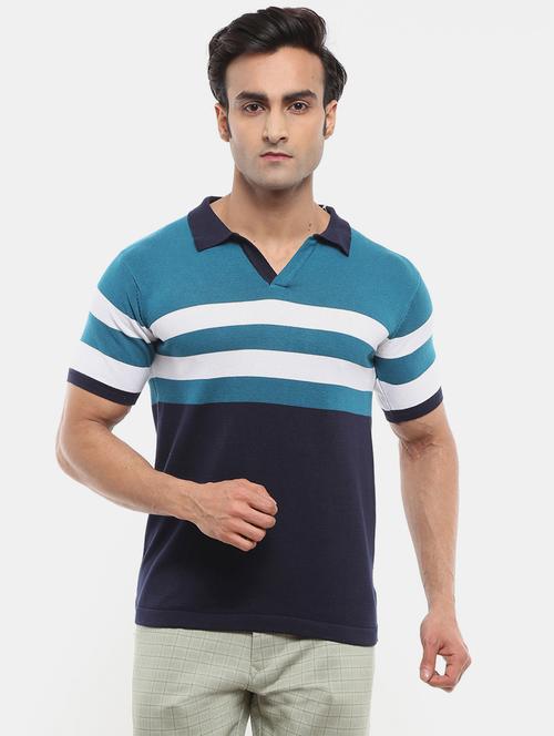 blue cotton tshirt - 20816835 - Very Small Image - 1