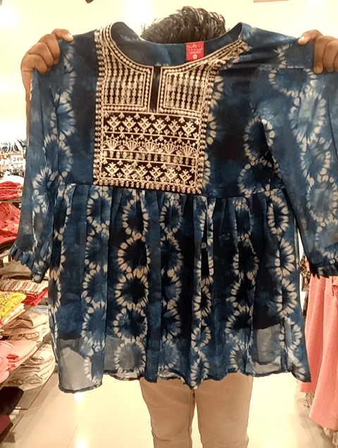 assorted georgette kurti - 20817465 - Very Small Image - 1