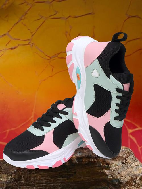 multi color lace-up sports shoe - 20822136 - Very Small Image - 1