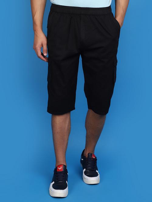 men cotton solids shorts - 20826521 - Very Small Image - 1