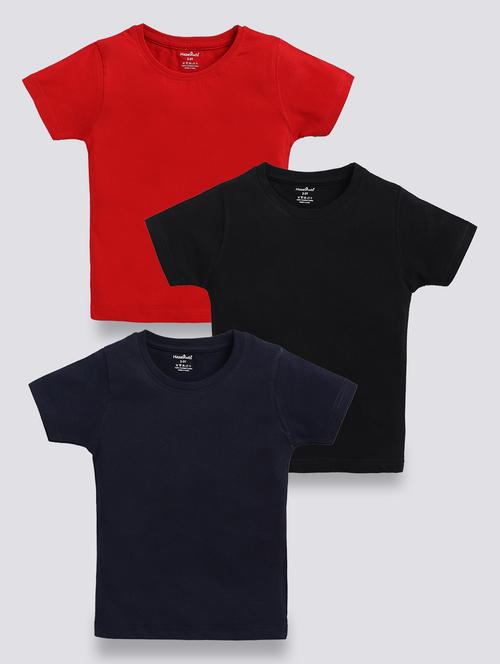 pack of 3 solid t-shirt - 20832061 - Very Small Image - 1