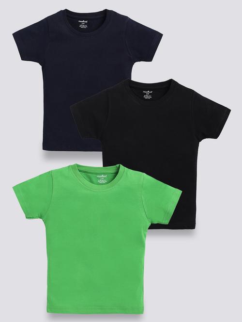 pack of 3 solid t-shirt - 20832066 - Very Small Image - 1