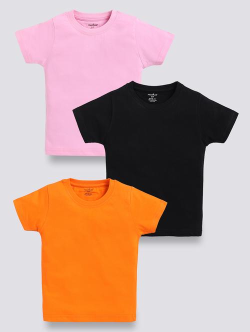 pack of 3 solid t-shirt - 20832069 - Very Small Image - 1