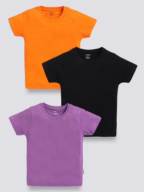 pack of 3 solid t-shirt - 20832070 - Very Small Image - 1