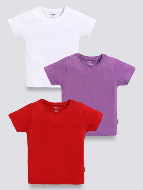 pack of 3 solid t-shirt - 20832078 - Very Small Image - 1
