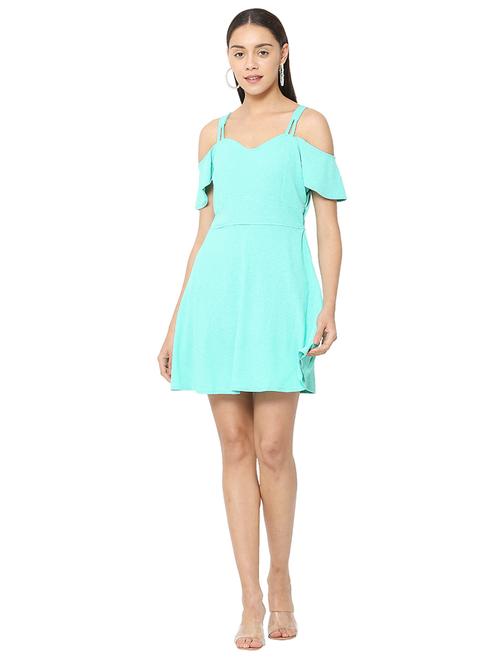 women green solid a-line dress - 20832295 - Very Small Image - 1