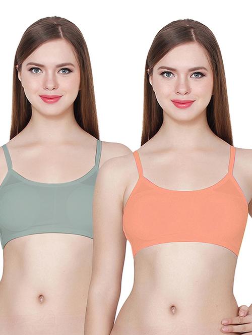 women solid bra combo - 20838494 - Very Small Image - 1