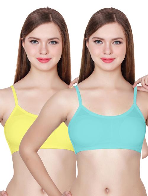 women solid bra combo - 20838777 - Very Small Image - 1